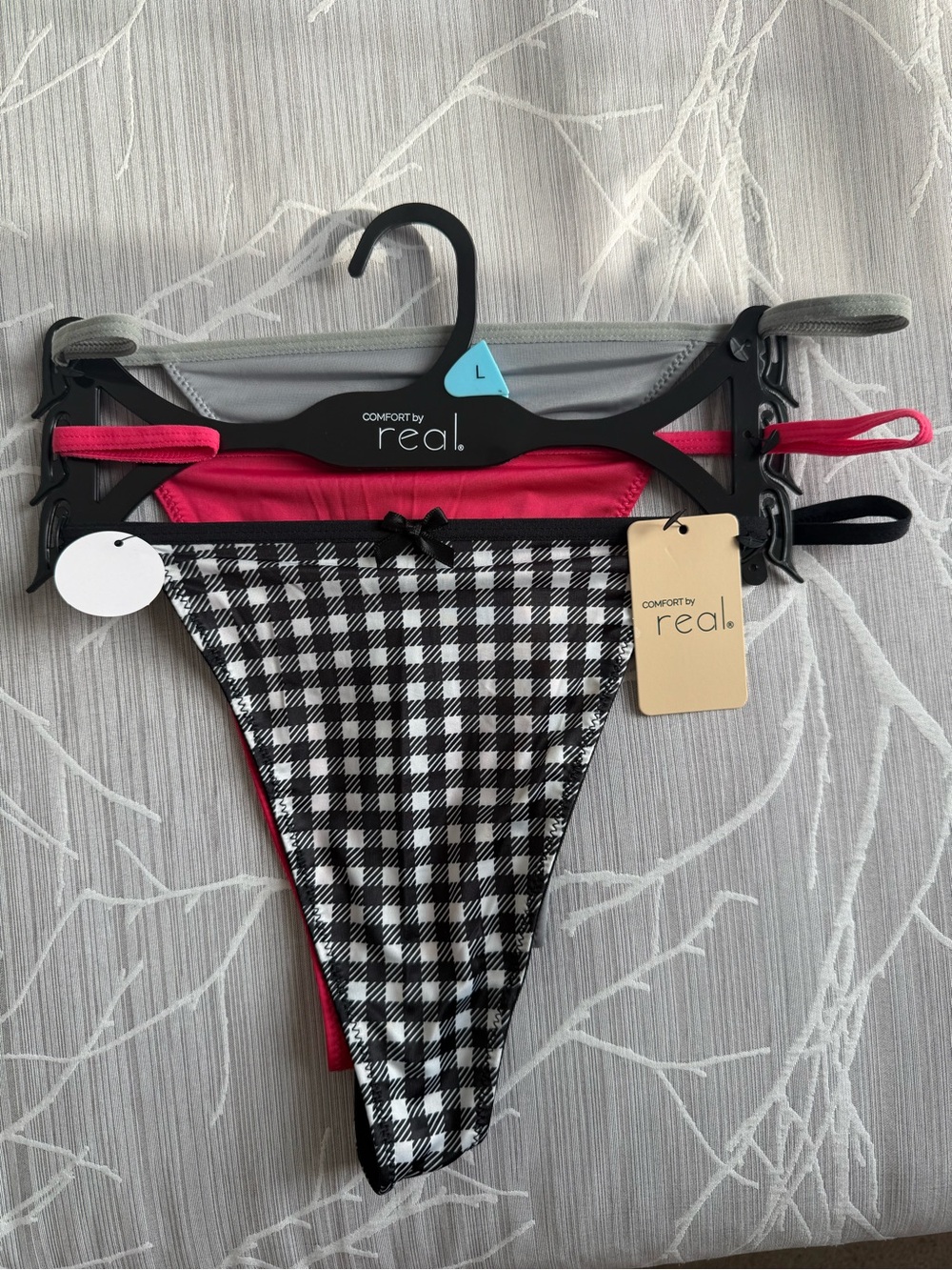 Nwt Comfort by Real Thong Set